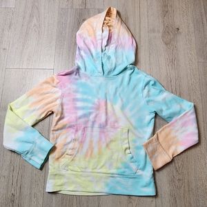 Vanilla Star Kids Pastel Tie Dye Hoodie Size 7/8